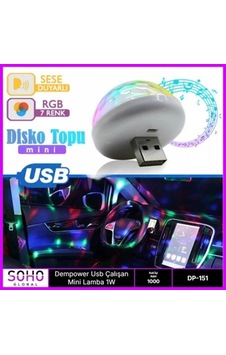 Usb Mini Led 4w Rpg Özellikli Renkli Usb Mini Led 4w Rpg Özellikli Renkli