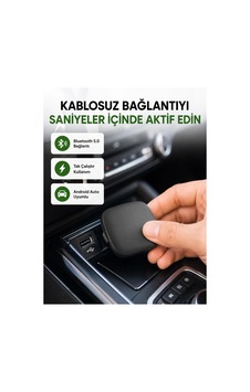 Android Auto Kablosuz Adaptör Bluetooth 5.0 Ve 5.8ghz Wifi Destekli Yeni Nesil Çok Renkli Android Auto Kablosuz Adaptör Bluetooth 5.0 Ve 5.8ghz Wifi Destekli Yeni Nesil Çok Renkli