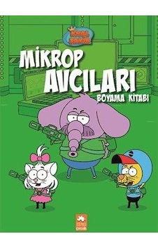 Mikrop Avcıları Boyama Kitabı Kral Şakir - Eksik Parça Mikrop Avcıları Boyama Kitabı Kral Şakir - Eksik Parça