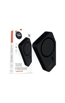 Powerway 10.000mah Pd15w Magsafe Kablosuz Wireless Taşınabilir Şarj Cihazı Siyah Powerbank Txm10 Powerway 10.000mah Pd15w Magsafe Kablosuz Wireless Taşınabilir Şarj Cihazı Siyah Powerbank Txm10