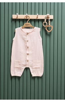 Miababy Müslin Kısa Atlet Tulum 6 24 Ay %100 Pamuk Yazlık Bebek Tulum Pudra Miababy Müslin Kısa Atlet Tulum 6 24 Ay %100 Pamuk Yazlık Bebek Tulum Pudra