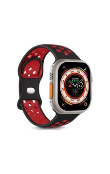 Microsonic Apple Uyumlu Watch Series 10 42mm Kordon Rainbow Band Microsonic Apple Uyumlu Watch Series 10 42mm Kordon Rainbow Band