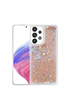 Samsung Galaxy Uyumlu A13 4g Kılıf Sıvılı Akışkanlı Desenli Simli Yüzüklü Silikon Kapak Milce Samsung Galaxy Uyumlu A13 4g Kılıf Sıvılı Akışkanlı Desenli Simli Yüzüklü Silikon Kapak Milce