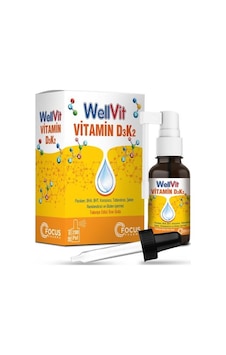 Wellvit Vitamin D3k2 Sprey 30 Ml Wellvit Vitamin D3k2 Sprey 30 Ml