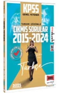 Yargı Yayınları 2025 Kpss Genel Yetenek 2015-2024 Türkçe Konularına Göre Düzenlenmiş Tamamı Çözümlü Çıkmış Sorular Yargı Yayınları 2025 Kpss Genel Yetenek 2015-2024 Türkçe Konularına Göre Düzenlenmiş Tamamı Çözümlü Çıkmış Sorular