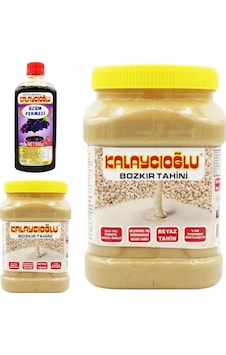 Kalaycıoğlu Bozkır Beyaz Tahin 2 x 935 G + Üzüm Pekmezi 950 G Kalaycıoğlu Bozkır Beyaz Tahin 2 x 935 G + Üzüm Pekmezi 950 G