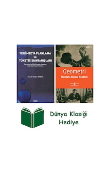 Yeni Medya Planlama Ve Tüketici Davranışları + Geometri + Dünya Klasiği Hediye Yeni Medya Planlama Ve Tüketici Davranışları + Geometri + Dünya Klasiği Hediye
