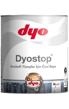 Dyostop Rutubetli Yüzeyler İçin Boya 2,5 Lt