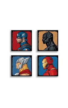 Marvel Yenilmezler 4'lü Tablo - 711990836 Diğer Marvel Yenilmezler 4'lü Tablo - 711990836 Diğer