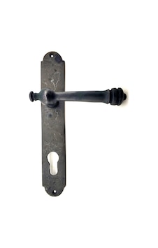 Antika Tarz Dekoratif Pirinç Taşra Banyo Kapı Kolu - 220x35 Mm, Oksit Antika Tarz Dekoratif Pirinç Taşra Banyo Kapı Kolu - 220x35 Mm, Oksit