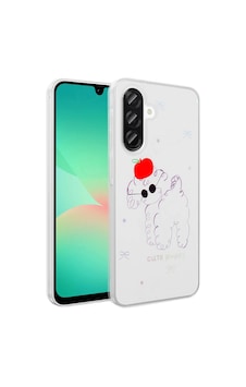 Samsung Uyumlu Galaxy A26 Kılıf Şeffaf Figürlü Zore Folk Sert Kapak Sevimli Köpek Samsung Uyumlu Galaxy A26 Kılıf Şeffaf Figürlü Zore Folk Sert Kapak Sevimli Köpek
