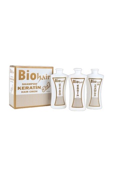 Bio Hair Keratin Düzleştirici 3'lü Set Bio Hair Keratin Düzleştirici 3'lü Set