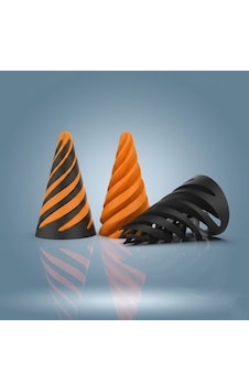 Spiral Geçmeli Koni Stres Çarkı - Masaüstü Dekoratif Obje Görsel İllüzyon - Fidget Stres Oyuncağı - Turuncu Spiral Geçmeli Koni Stres Çarkı - Masaüstü Dekoratif Obje Görsel İllüzyon - Fidget Stres Oyuncağı - Turuncu
