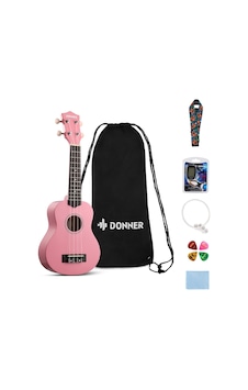 Donner Dus-10k Soprano Ukulele Başlangıç Seti Donner Dus-10k Soprano Ukulele Başlangıç Seti