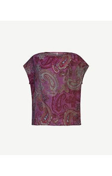 Yargıcı Regular Degaje Yaka Kısa Kol Bluz 26kkbl6042x 016 Bordo Yargıcı Regular Degaje Yaka Kısa Kol Bluz 26kkbl6042x 016 Bordo