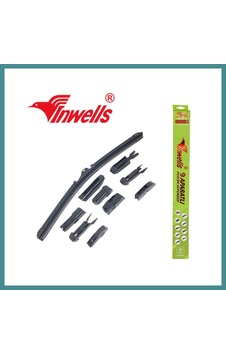 Trendexa Inwells 9 Aparatlı Muz Silecek 600mm Mac Trendexa Inwells 9 Aparatlı Muz Silecek 600mm Mac