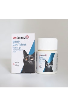 Vetoptimize Biotin Cat Tablet Deri Ve Tüy Desteği 100 Tablet