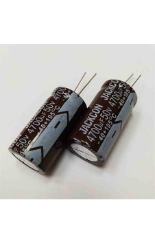 4700mf 50v 22x42 Jackson Elko Kondansatör 6 Adet 4700mf 50v 22x42 Jackson Elko Kondansatör 6 Adet