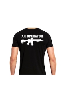 Alfa Giyim Ar Operatör Baskılı Tişört Siyah Alfa Giyim Ar Operatör Baskılı Tişört Siyah