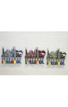 Sarkaçli İstanbul Temalı Magnet -alk4314 Sarkaçli İstanbul Temalı Magnet -alk4314