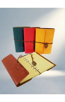 Büyük Boy Yaprak Desenli Defter Hatıra Defteri 103 Ivory Büyük Boy Yaprak Desenli Defter Hatıra Defteri 103 Ivory