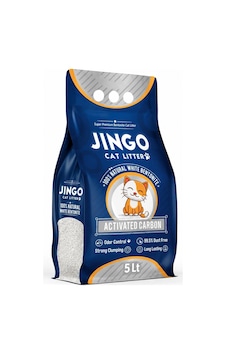 Jingo 5 Litre Aktif Karbonlu Kedi Kumu Jingo 5 Litre Aktif Karbonlu Kedi Kumu