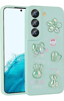 Galaxy Uyumlu S21 Fe Kılıf Kabartma Figürlü Parlak Zore Toys Silikon Kapak Açık Yeşil Galaxy Uyumlu S21 Fe Kılıf Kabartma Figürlü Parlak Zore Toys Silikon Kapak Açık Yeşil