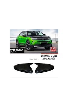 Opel Mokka Batman Yarasa Ayna Kapağı Piano Black 2021+ Opel Mokka Batman Yarasa Ayna Kapağı Piano Black 2021+