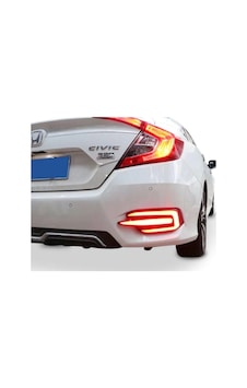Honda Cıvıc Uyumlu Fc5 E Dizayn Arka Sis 2016-2021 Honda Cıvıc Uyumlu Fc5 E Dizayn Arka Sis 2016-2021
