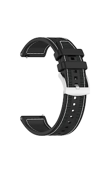 Teleplus Samsung Galaxy Uyumlu Watch Active 2 44mm Kordon Dikişli Rdb88 Silikon Kordon 20mm Teleplus Samsung Galaxy Uyumlu Watch Active 2 44mm Kordon Dikişli Rdb88 Silikon Kordon 20mm
