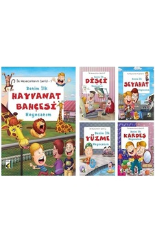 Benim İlk Heyecanlarım Serisi - 5 Kitap Takım- Damla Yayınevi Benim İlk Heyecanlarım Serisi - 5 Kitap Takım- Damla Yayınevi