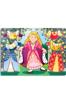 Calimera Toys Ahşap Bultak Yapboz Puzzle Prenses