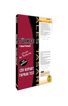 Ales Türkçe Çek Kopart Yaprak Test / Kolektif