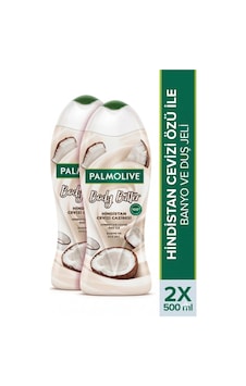 Palmolive Body Butter Hindistan Cevizi Cazibesi Banyo ve Duş Jeli 2 x 500 ML Palmolive Body Butter Hindistan Cevizi Cazibesi Banyo ve Duş Jeli 2 x 500 ML