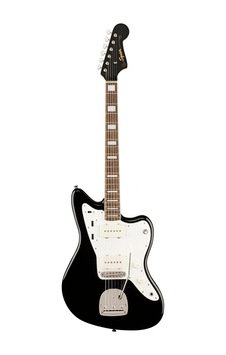 Squier Limited Edition Classic Vibe 60s Jazzmaster Laurel Klavye Black Elektro Gitar Squier Limited Edition Classic Vibe 60s Jazzmaster Laurel Klavye Black Elektro Gitar
