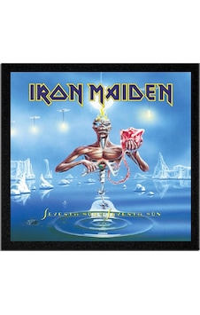 Beam Dijital Iron Maiden Seventh Son of a Seventh Son Albüm Arma Peç Patch Yama Çok Renkli