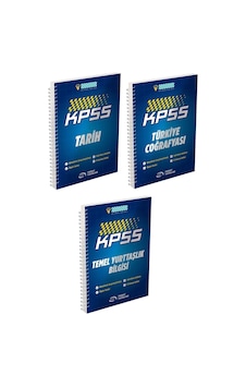 Murat Kpss Tarih + Coğrafya + Vatandaşlık Defteri 3 Lü Set Murat Yayınları Murat Kpss Tarih + Coğrafya + Vatandaşlık Defteri 3 Lü Set Murat Yayınları