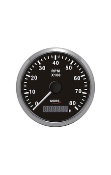 Devir Göstergesi 8000 Rpm Siyah