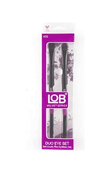 Lob Lab Of Beauty Velvet Series 2'li Göz Farı Fırça Seti