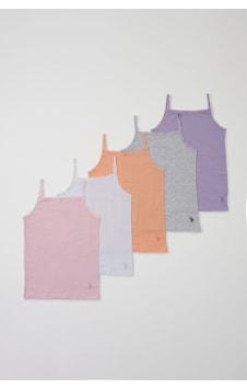 U.s. Polo Assn. Kız Çocuk Karışık Renkli 5li Atlet Seti 5274-47956 Çok Renkli U.s. Polo Assn. Kız Çocuk Karışık Renkli 5li Atlet Seti 5274-47956 Çok Renkli