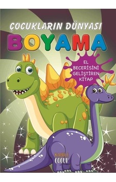 Çocukların Dünyası Boyama Kitabı 8 / Kayıp Dinozorlar