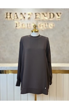 Ghisa Gh-4730t4477-k Kahve Renk Tunik Çok Renkli Ghisa Gh-4730t4477-k Kahve Renk Tunik Çok Renkli