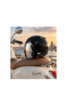Sw 700 / 733 Yarım Açık Kask Parlak Siyah Sw 700 / 733 Yarım Açık Kask Parlak Siyah