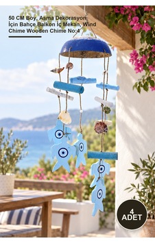 4 Adet Ahşap Rüzgar Çanı 50 Cm Boy, Asma Dekorasyon İçin Bahçe Balkon İç Mekan, Wind Chime Wooden Chime No:4 Sarı 4 Adet Ahşap Rüzgar Çanı 50 Cm Boy, Asma Dekorasyon İçin Bahçe Balkon İç Mekan, Wind Chime Wooden Chime No:4 Sarı