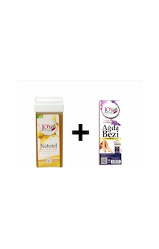 Joy Wax Natural Kartuş Roll-On Sir Ağda 100 ML + Ağda Bezi Joy Wax Natural Kartuş Roll-On Sir Ağda 100 ML + Ağda Bezi