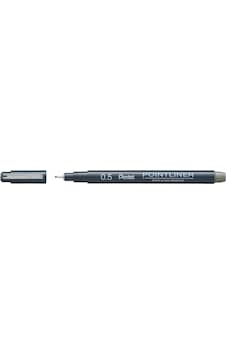 Pentel Pointliner Fiber Uçlu Teknik Çizim Kalemi 0.5mm Grey Pentel Pointliner Fiber Uçlu Teknik Çizim Kalemi 0.5mm Grey
