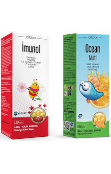 Imunol Şurup Ocean Multivitamin Multimineral Balık Yağı Şurup Imunol Şurup Ocean Multivitamin Multimineral Balık Yağı Şurup