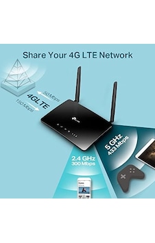 Mr400, Ac1200 Wireless Dual Band 4g Lte Router, 4g/3g Sım Yuvası, 64 Cihaza Kadar Bağlantı, Yapıland Mr400, Ac1200 Wireless Dual Band 4g Lte Router, 4g/3g Sım Yuvası, 64 Cihaza Kadar Bağlantı, Yapıland