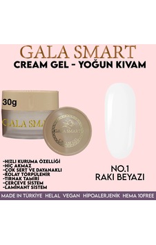 Gala Cream Gel 30 G No:1 Rakı Beyazı Gala Cream Gel 30 G No:1 Rakı Beyazı