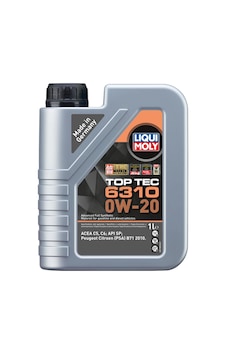 Liqui Moly Top Tec 6310 0W-20 Motor Yağı 1 L Liqui Moly Top Tec 6310 0W-20 Motor Yağı 1 L